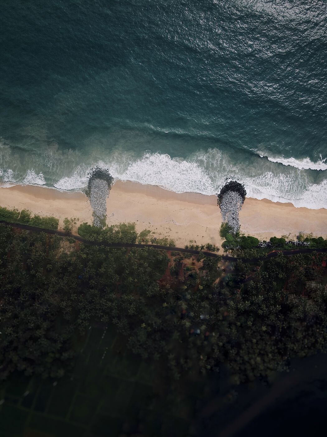 Coastal aerial photography